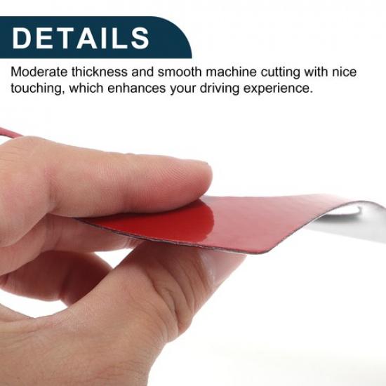 Gear Shift Knob Cover Decal Sticker for VW Golf 6 08-13 Black