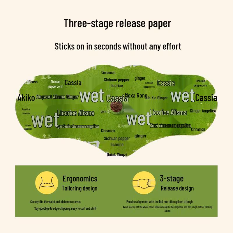 Mugwort Slimming Belly Patch for Moxibustion Therapy
