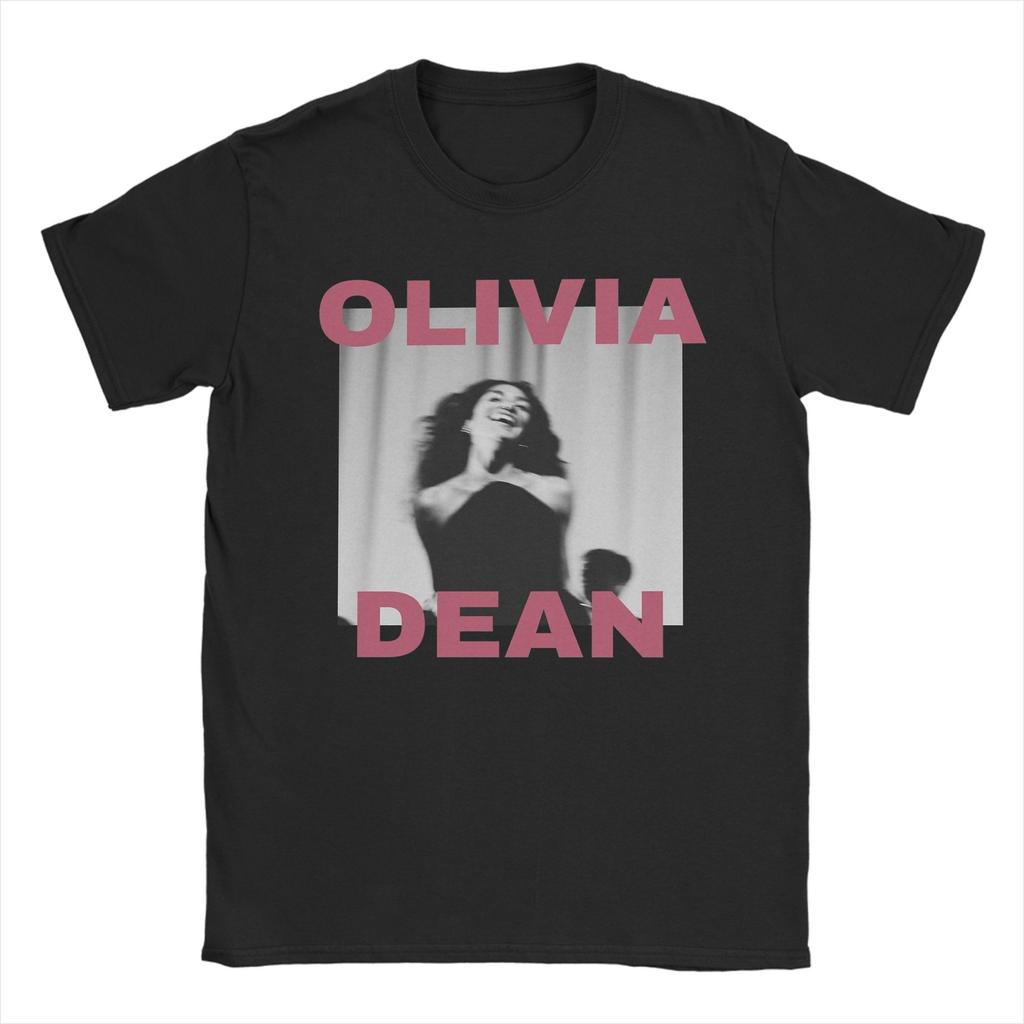 Singer Olivia Dean Accessories Men Women T Shirt 100% Cotton Tee Graphic  Tops T-shirt