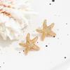 Fashionable Summer Vacation Starfish Earrings for Women, Trendy Beach Parties, Personalized Women's Temperament Jewelry