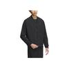 adidas Solid Color Logo Long Sleeve Jacket Men Outerwear Black IP4958