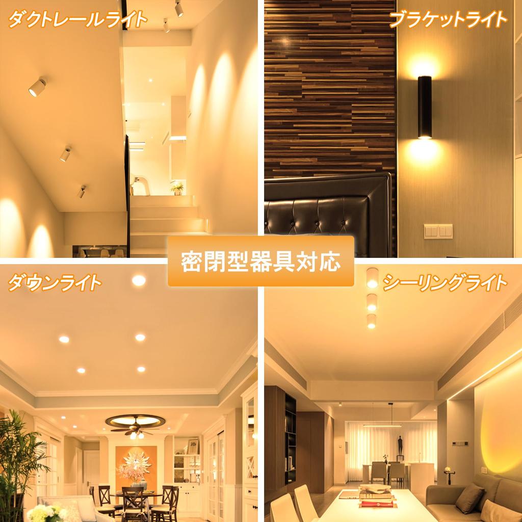 ORALUCE LED Bulbs, E11 Base, 50W Equivalent, Warm White, 3000K, 5W, 550lm, 40° Beam Angle, Concentrated, Spotlight, Compatible with Enclosed