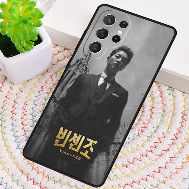 Vincenzo Cassano Kdrama TPU Phone Case For Samsung Galaxy note 10 pro S26 S25 S24 S23 S22 Ultra Plus S21 FE S20 Shockproof Cover