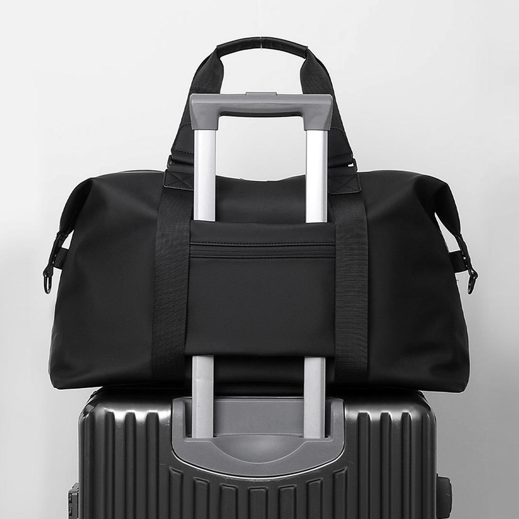 Men's Modern Travel Tote,Large Capacity Business & Fitness Storage Bag,Anti-Theft Backpack for Short Trips,Commuting,Gymand Work