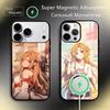 Sword Art Online Asuna Yuuki Handyhülle Magnetisch mit Magsafe Kabelloses Laden Für iPhone17,16,15,14,13,12,11 Plus,Pro