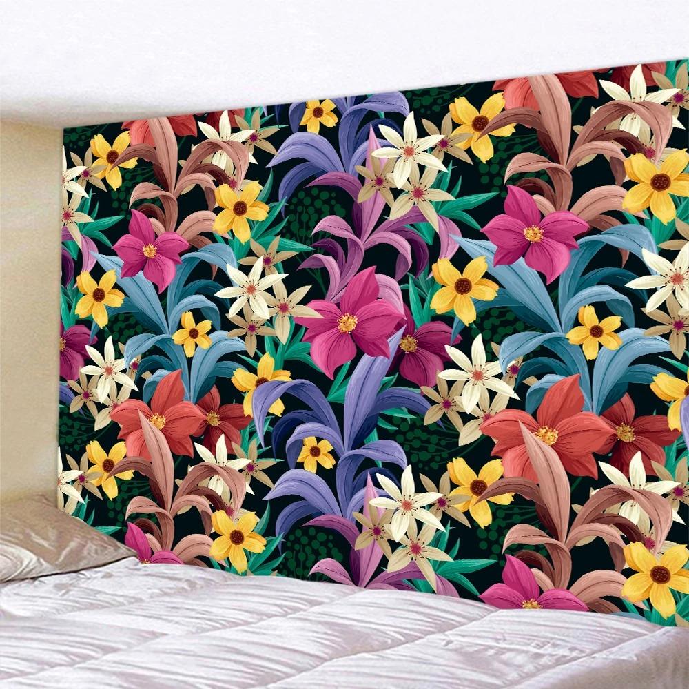 Красивые растения и цветы Искусство Настенные украшения для дома Гобелен Гобелен — фото 7