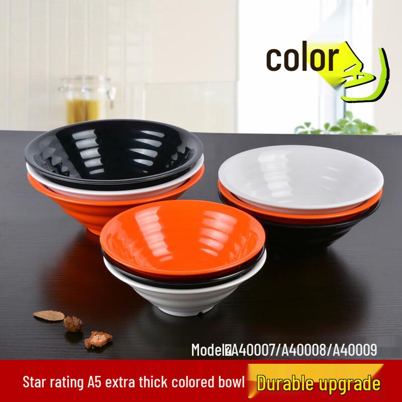 Jijun Melamine Soup Noodle Bowl