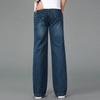 Herren Schlagjeans Herren Mittelhoch Designer Klassische Denim Jeans