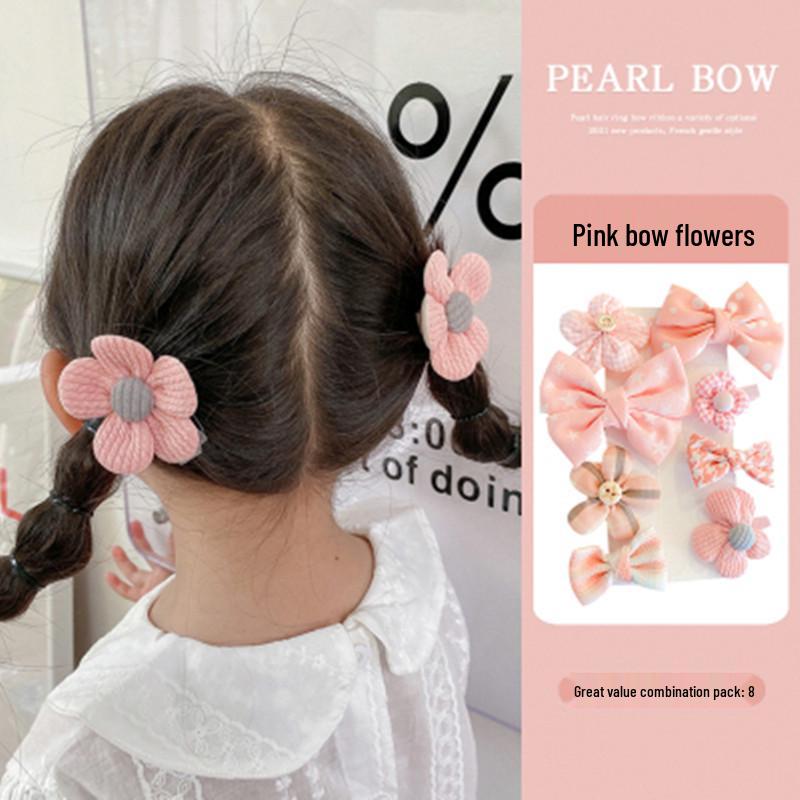 2022 New Cute Princess Hair Accessories - Summer Bow Hair Clips for Baby Girls
