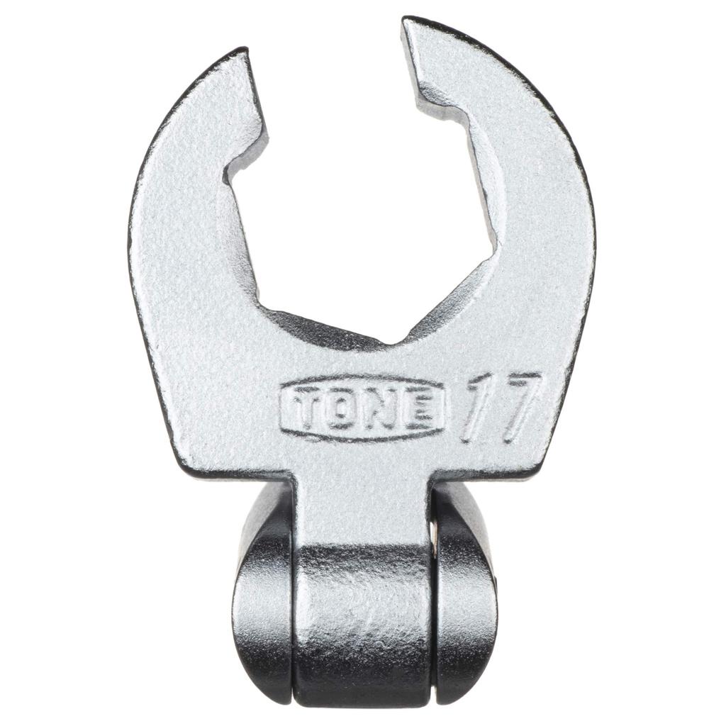 Tone Flex Crowfoot 17mm Width HP3SCF-17F Wrench, 9.5mm (3/8") Drive,