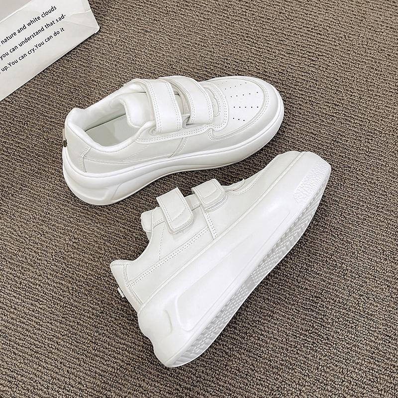 Fashion 2025 Women Sneakers Fashion Shoes Spring Trend Casual Flats Female New Fashion Comfort White Vulcanized Platform Shoes for Women