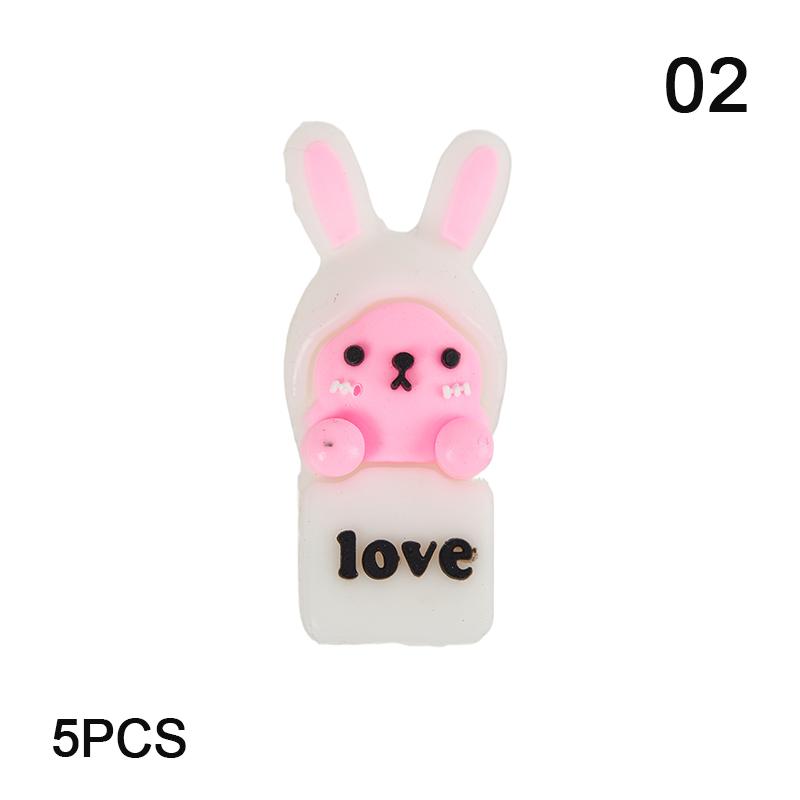 Silicone Nail Scissors Sleeve Nipper Protective Cover Cartoon Animals Caps Shell