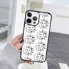 Funny Sun Moon Face Phone Case For iPhone 17 Air 15 16 Cover  11 13 14 Pro Max 12 Plus Max Fundas