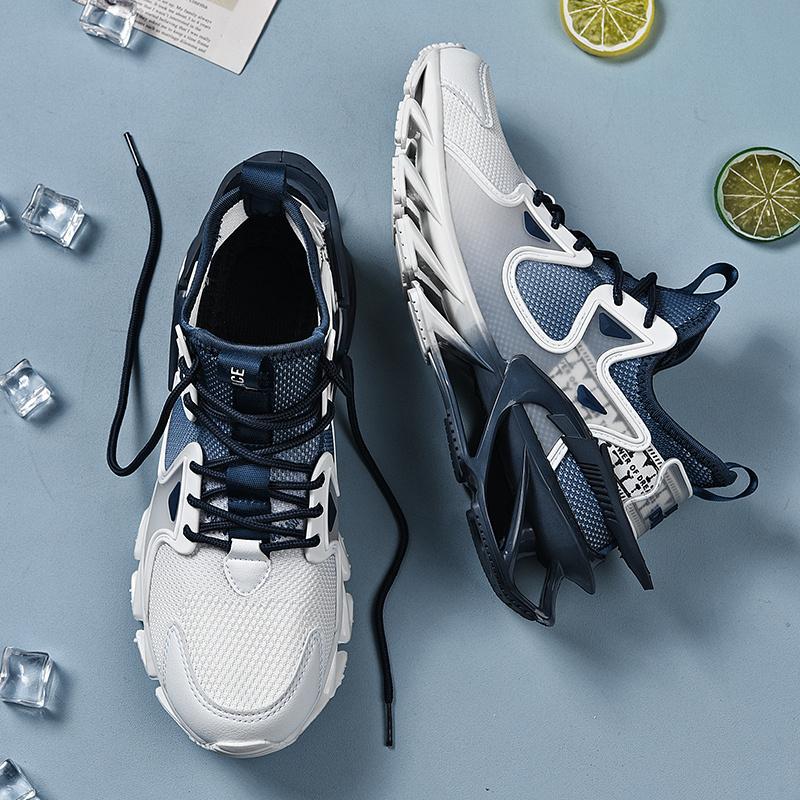 Brand Running Shoes For Men Anti-slip Shock Absorption Sock Sneakers Mesh Breathable Casual Jogging Shoes Male Footwear