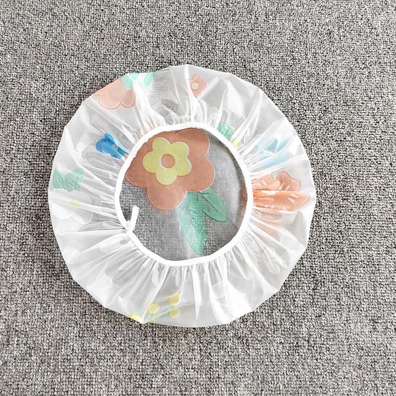 Extra Large High-Grade Frosted PEVA Waterproof Shower Cap