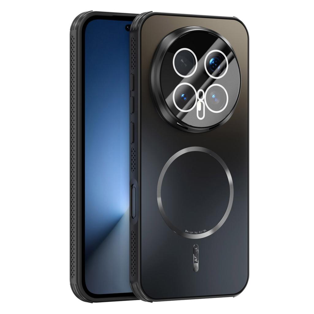 ABEEL Pro Honor Magic8 Pro 5G Magnetický kryt TPU PC Chladicí Matný Zadní kryt telefonu s fólií na čočku