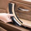 6 Stück Für BMW E90 E91 325i 328i 335i Carbon Innen Türgriff Panel Abdeckung Zierleiste
