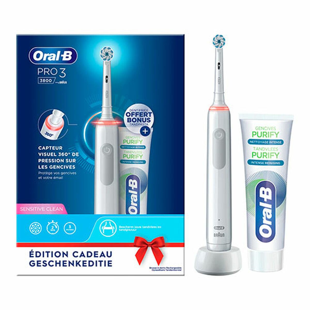 

Электрическая зубная щетка Oral-B Pro 3