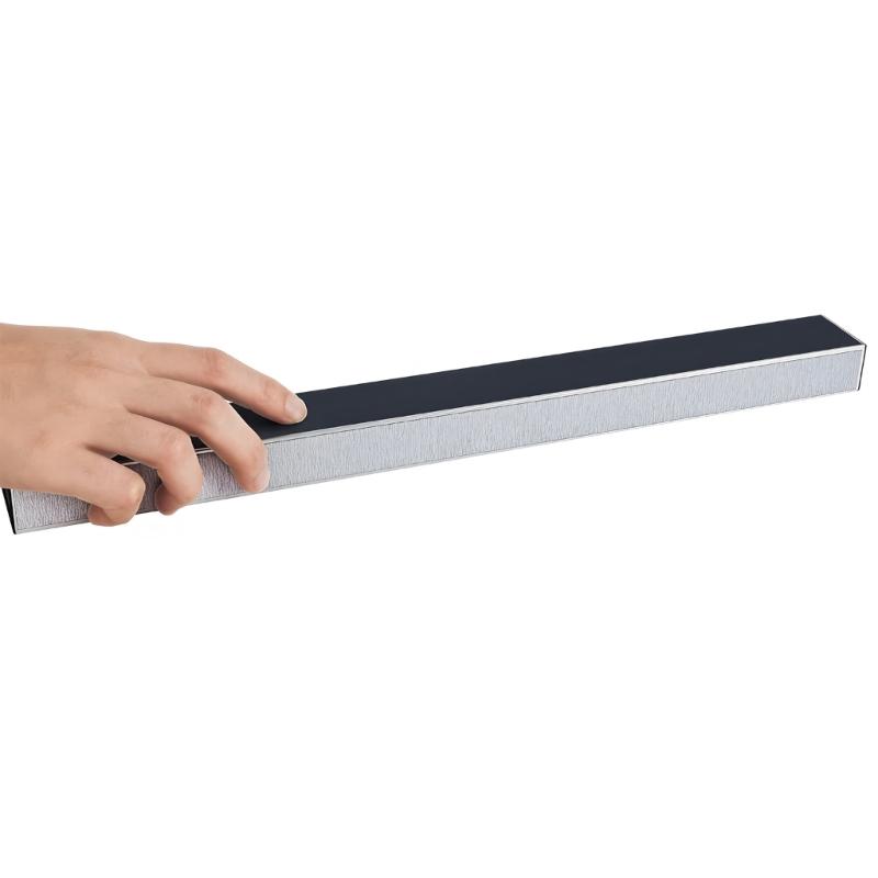 Professioneller 16-Zoll-Gitarren-Bundrichtbalken mit Schleifpapieren aus Aluminiumlegierung, Luthier-Werkzeug für Gitarren- und Bass-Reparatur