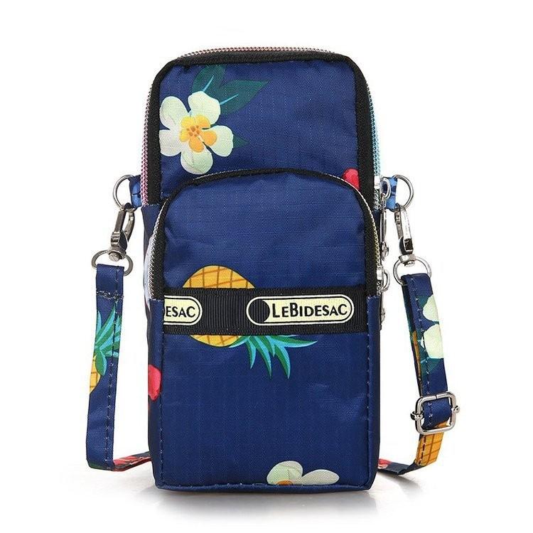 Elegant Retro Nylon Phone Pouch For Women With Eye-catching Designs And Colors