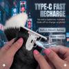 Electric FOX Tail Motorcycles Decorations Anime Decor 3D Plush Electric Touch Sensor Scooter Accessories Wagging Tail for Car