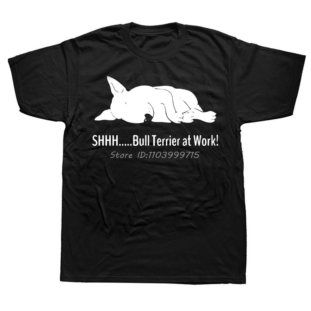 Funny Pew Pew Madafakas Bull Terrier Dog Tshirt Summer Cotton Streetwear Short Sleeve Birthday Gifts T Shirt Unisex Casual Tshirt