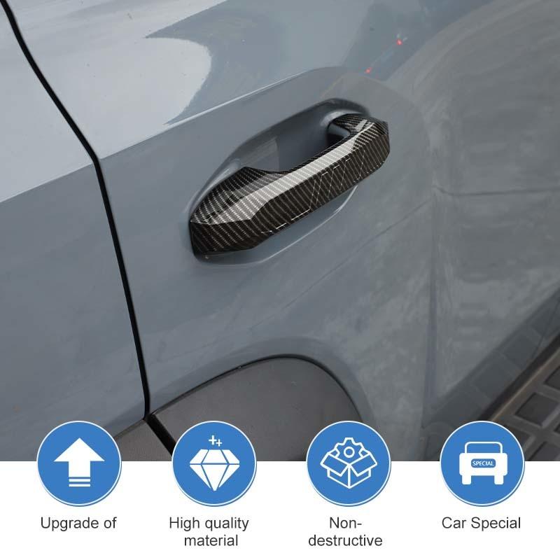 ABS Door Handle Decoration Cover Sticker Fit For Jetour Traveler 2023 Up For Jetour Shanhai T2 2024 Up Exterior Accessories