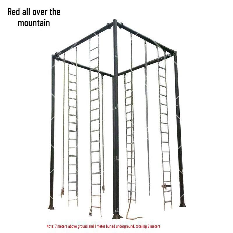 Tetrahedron Rope Climbing Frame 1