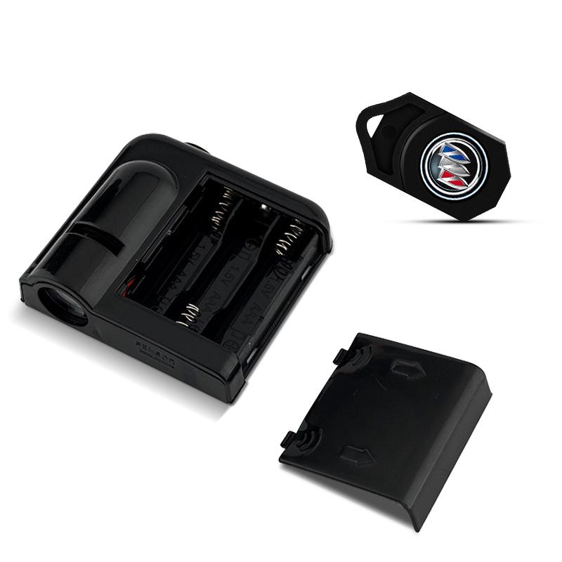2 Stück Auto Tür Emblem Licht LED Willkommensleuchte Kabelloser Laserprojektor Für Buick Verano Velite Lesabre Riviera Avenir GL6 GL8 Envision Excelle