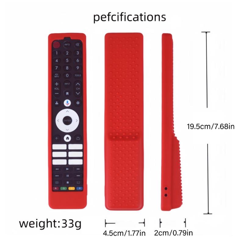 Flexible Shock Absorbing Remote Cover Perfect Fit for GB422WJSA Remotes Button Includes Removable Strap Secure Carrying