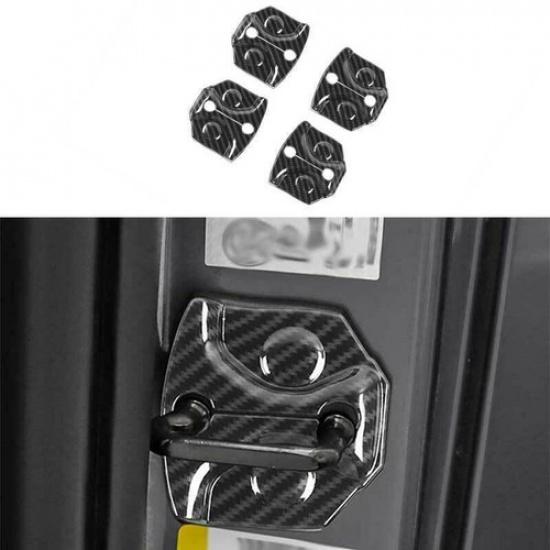 Cover Trim 2015- Car Door Lock Buckle Protection Cover Trim For Ford F-150