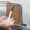 KEGOO Stainless Steel Kitchen Sink High-Arc Faucet