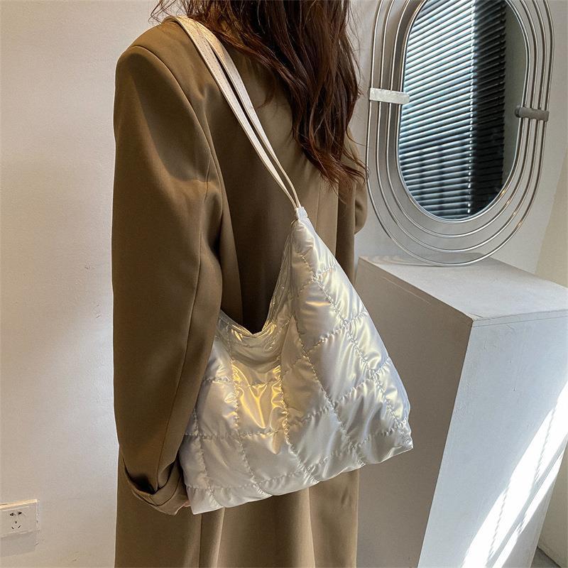 Neue Damenhandtaschen 2025 Herbst neue Mode Umhängetaschen lässig große Kapazität Unterarmtaschen Handtaschen