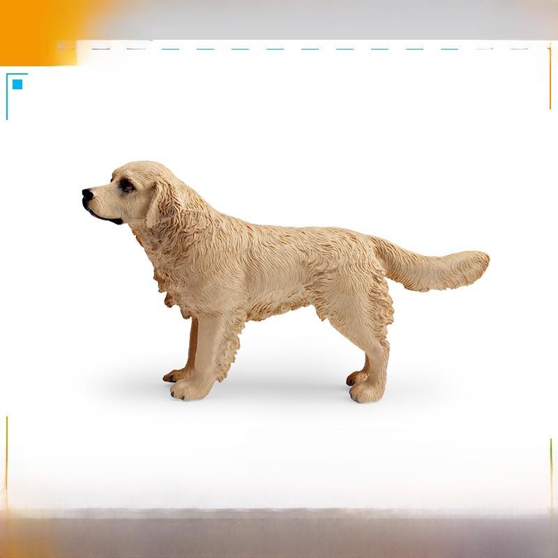 Simulated Shiba Inu Golden Retriever And Border Collie Pet Dog Model Ornament