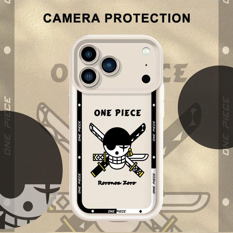 Soft Shell Case for iPhone 17 Air XS Max XR 16e 13 12 11 Pro Max 15 16 14 Plus Anime Ones Pieces