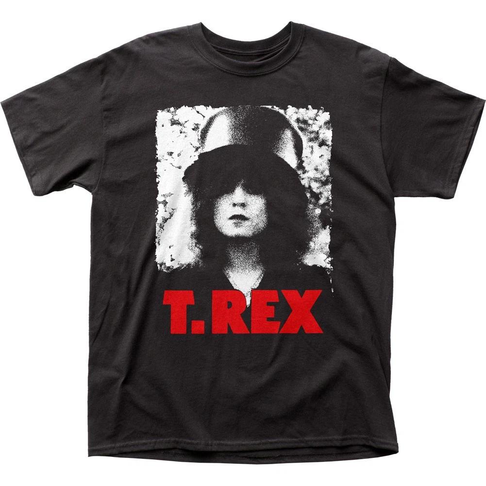T-Rex Slider Mens T Shirt Music Classic Concert Rock N Roll Band Tee New Black L