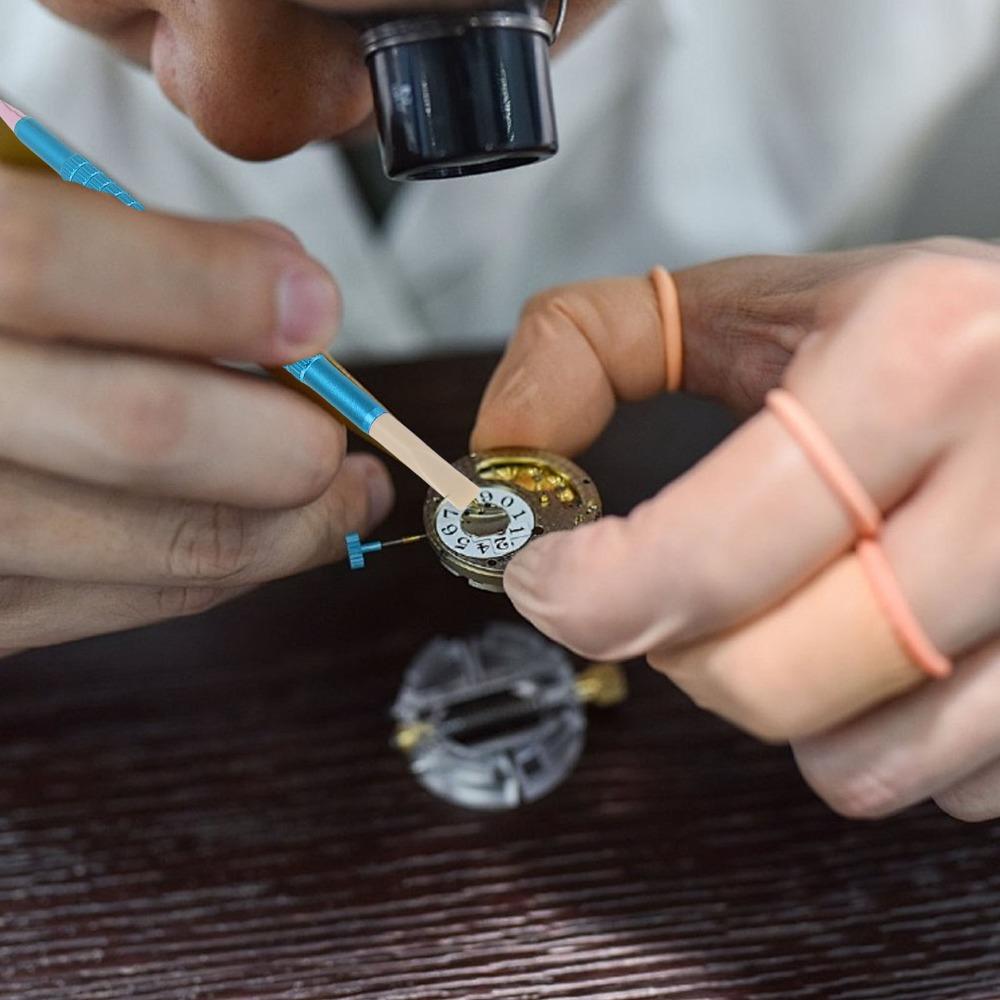 Länge 10cm Uhrenreinigungsstift Aluminiumlegierung Uhrenreparatur Hilfsstab Für Uhrmacher