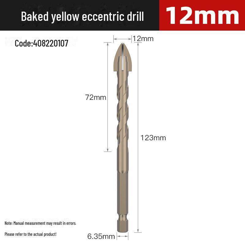 Huhao Heavy Duty Excentrische Boor met Kantelbare Kop voor Keramiek, Tegel, Beton, Gipsplaat en Glas.