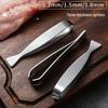 Stainless Steel Kitchen Tweezers for Removing Chicken Feathers, Fish Bones, and Duck Feathers