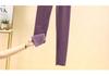 Women's High-Waisted Fleece-Lined Seamless Cotton Trousers – Warm, Tight-Fit, Thickened Base Layer for Autumn/Winter
