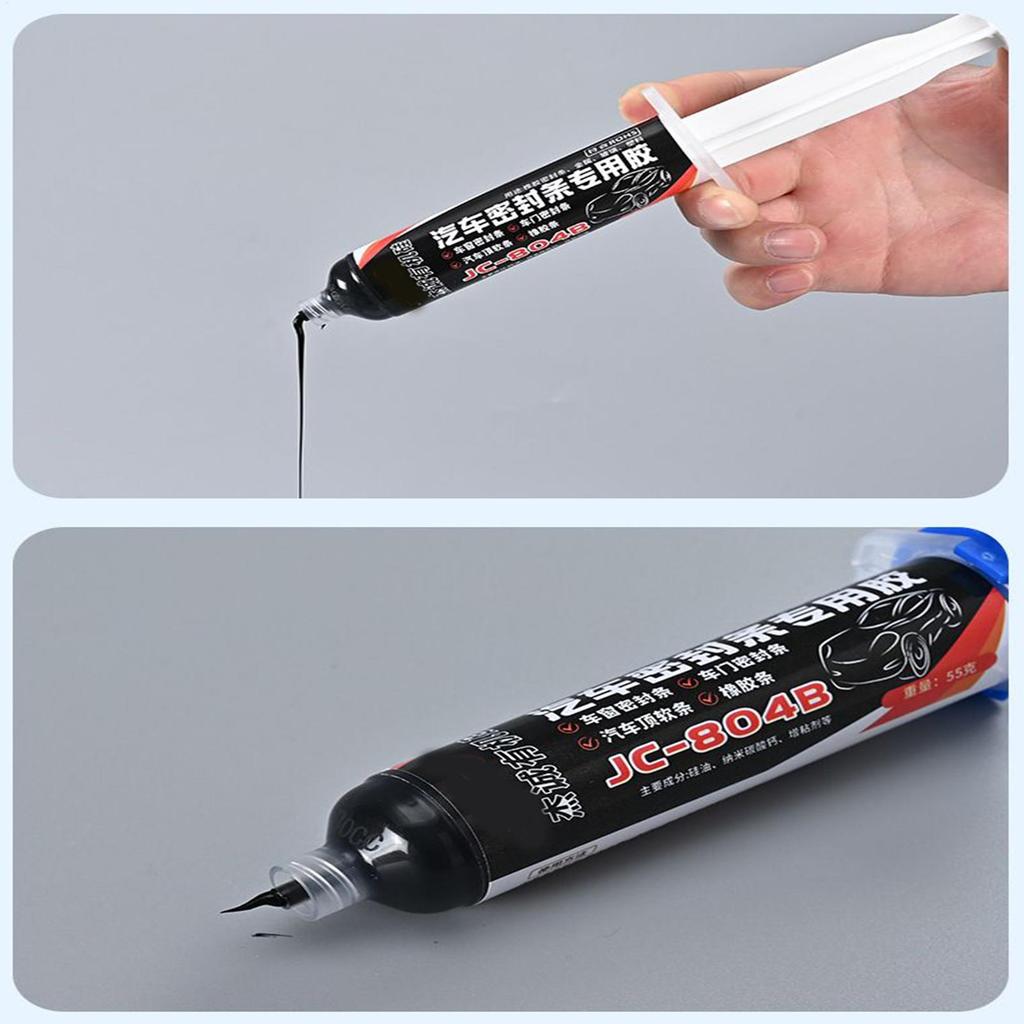 Weather Stripping Door Seal Adhesive 55g Glue Sealant Restoration Bonding Insulation Sealing For Automotive Body Repair