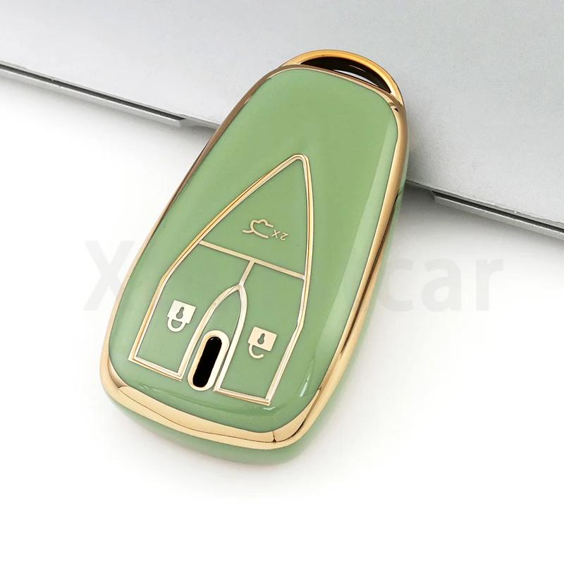 3/4/5 Knoppen TPU Auto Sleutelhanger Hoes Automative Behuizing Afstandsbediening Houder Geschikt Voor Changan Cs55 Plus Cs75 Plus Unit Unik Cs35Plus Oshan X7 X5 Auto