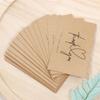 30Pcs Greeting Tags Thank You For Your Order Kraft Paper Card For Small Business DIY Crafts Gift Decoration Card Online Retail