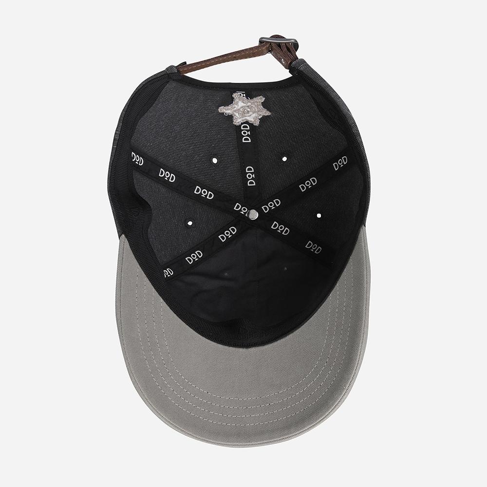 DOD Work Cotton Color Block Cap (Charcoal Grey)