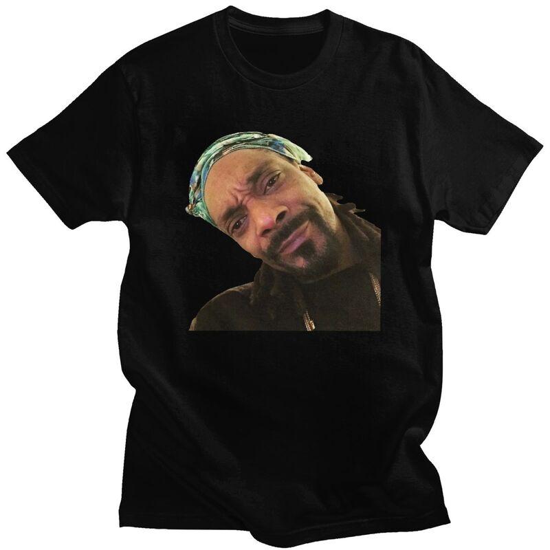 

Custom Funny Snoop Dogg Meme Tshirts for Men Short Sleeves T Shirt T-shirts Slim Fit 100% Cotton Tees Gift - Men s Summer Cot... S разноцветный