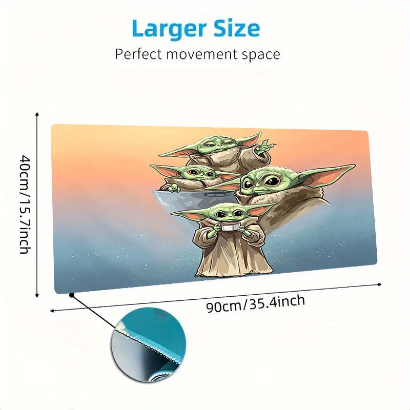 Cosmic Cutie Color Mouse Pad Large Gaming Table Cushion Non-slip Laptop Tablet Big Mousepad XXL Mat Mini PC Playmat With Lock Edge
