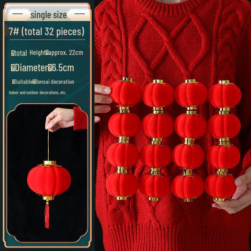 Small 2025 Red Bonsai Tree Ornaments for Outdoor Atmosphere & Wedding Decoration