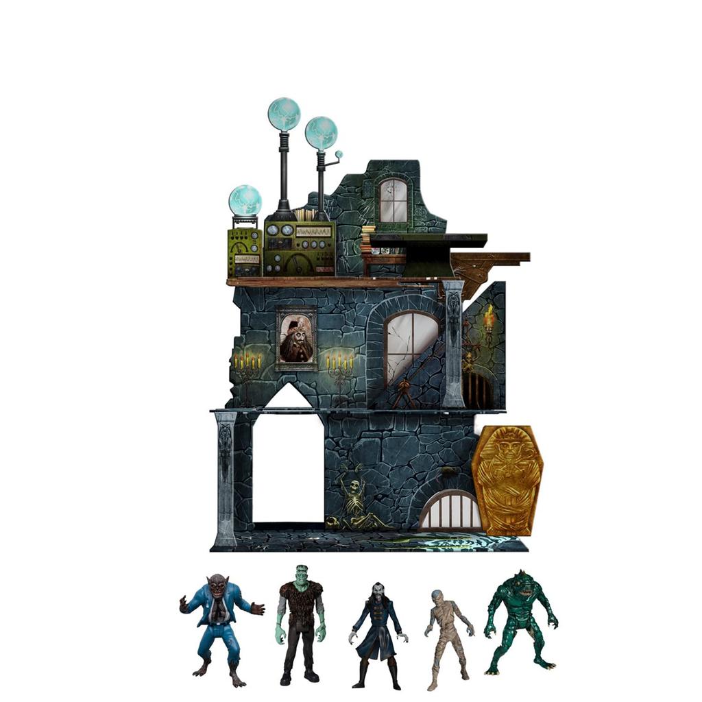 Monsters Tower of Fear 5 Point Action Figure Box Set Mezco's 3.75"