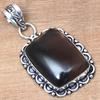 Pendant Flourite Gemstone Valentine'Day Ethnic Silver Jewelry 2.25"
