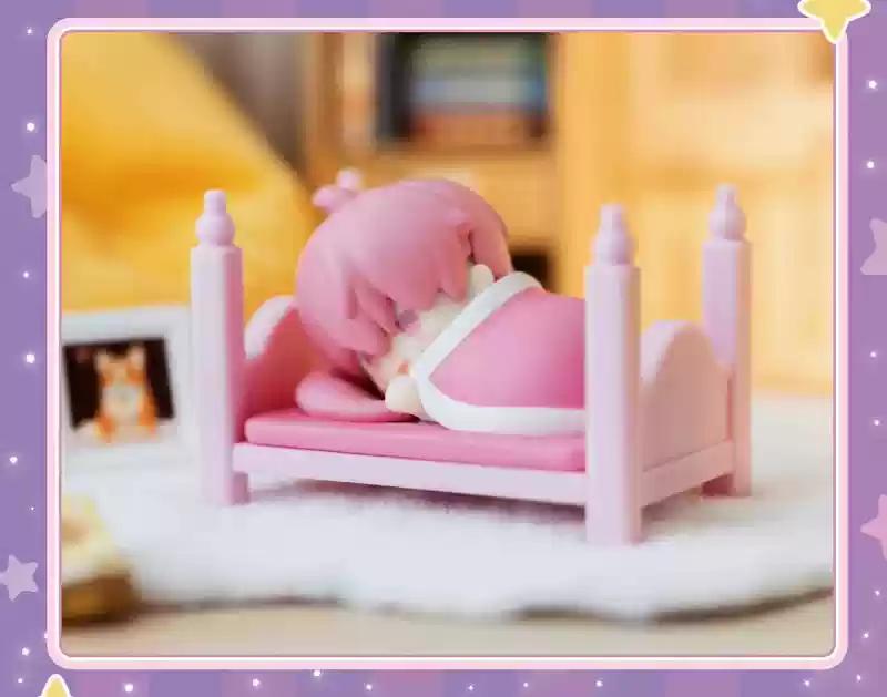 Link Click Warm Bedding Stackable Dolls Agent Blind Box Collectible Figures Trendy Toys And Hobbies For Children And Adults
